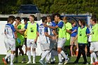 Men's Soccer vs Brandeis  Wheaton Men's Soccer vs Brandeis University. - Photo by Keith Nordstrom : Wheaton, Soccer, Brandeis, MSoc2019